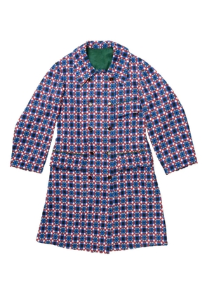 COMMUNS wool double-breasted coat - Blue