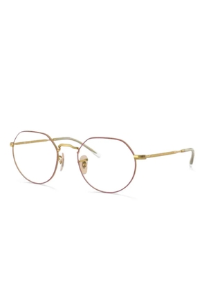 Ray-Ban round-frame glasses - Gold