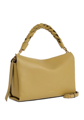 Coccinelle medium Boheme braided-handle shoulder bag - Yellow