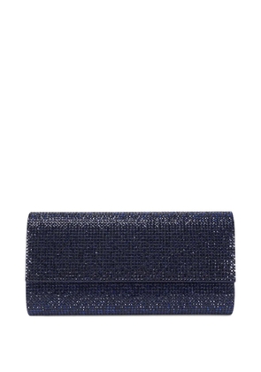 Judith Leiber crystal-embellished clutch bag - Blue