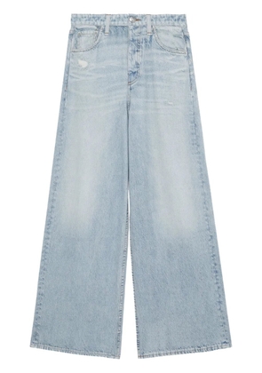 rag & bone mid-rise wide-leg jeans - Blue