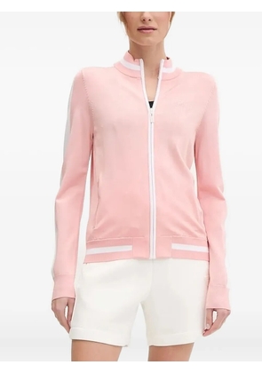 GUESS USA panelled zip-up cardigan - Pink