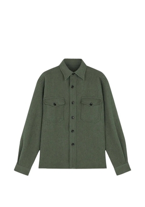 Fortela Kenny front-pocket overshirt - Green