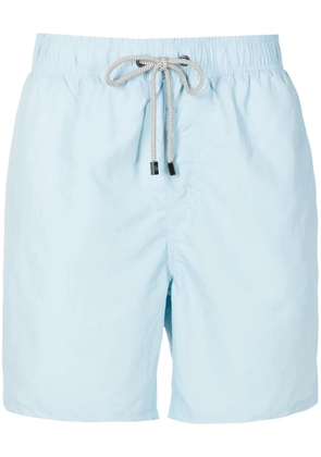 Amir Slama elasticated-drawstring swim shorts - Blue