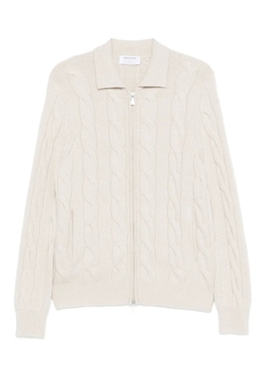 Gran Sasso x Casa Frumoasa cable-knit cardigan - Neutrals