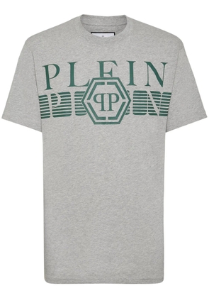 Philipp Plein logo print t-shirt - Grey