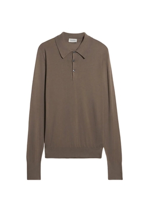 Fortela Finchley buttoned polo shirt - Brown