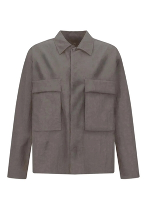 Herno water-repellent shirt jacket - Grey