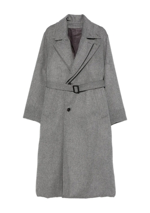 STEIN layered coat - Grey