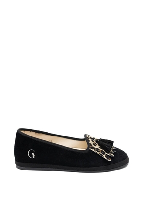 Gondolina Olympia fringe tassel loafers - Black
