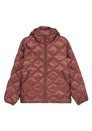 Hiking Patrol hooded quilted jacket - Brown