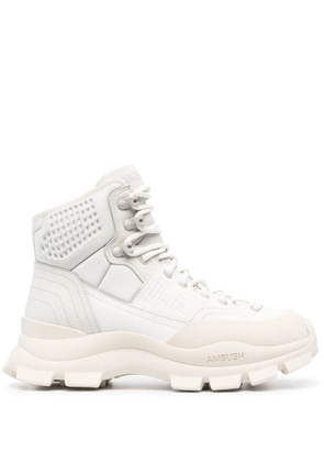 AMBUSH lug-sole hiking boots - Neutrals
