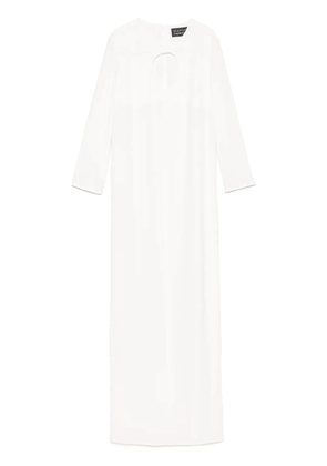 Gianluca Capannolo Jean maxi dress - White