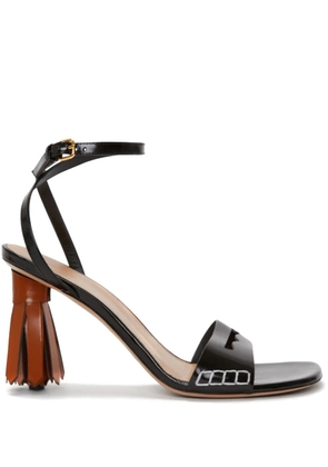 JW Anderson tassel-heel leather sandals - Black