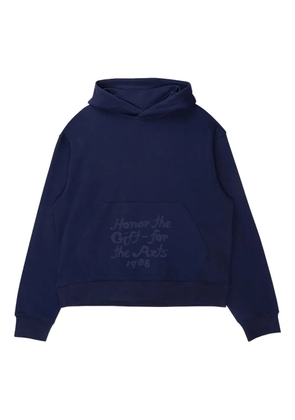 Honor The Gift pouch-pocket hoodie - Blue