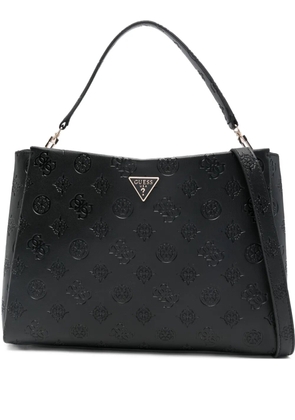 GUESS USA Tisha 4G-monogram tote bag - Black