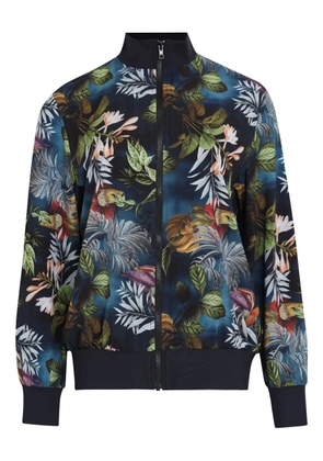 Lygia & Nanny floral-print zip-front jacket - Blue