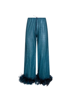 Oséree drawstring trousers - Blue