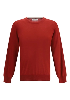 Brunello Cucinelli crew-neck sweater - Red
