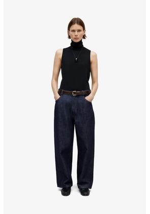 Cordera button-fastening trousers - Blue