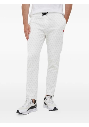 GUESS USA logo-print track pants - White