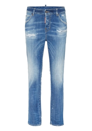 DSQUARED2 distressed skinny jeans - Blue