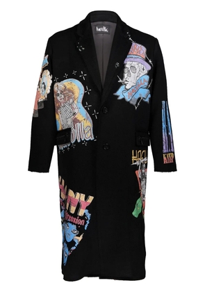 Haculla Crown Royale single-breasted coat - Black