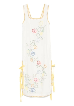 ALEMAIS Olivia maxi dress - Neutrals