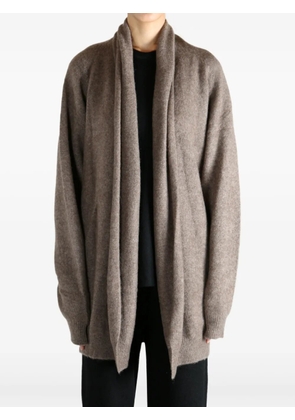 Frenckenberger shawl-collar cardigan - Brown