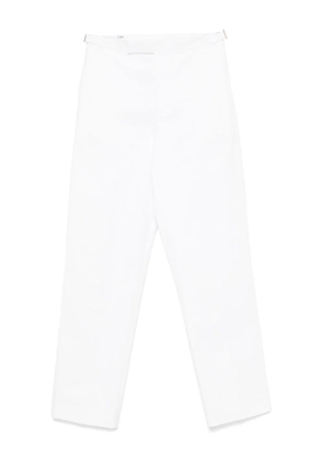Casablanca side-adjusters trousers - White