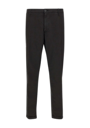 Re-Hash welt-pocket chino trousers - Black