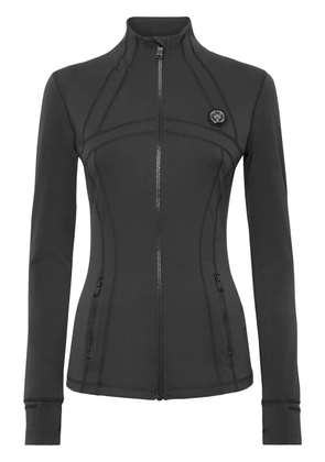 Plein Sport zip-up jogging top - Black