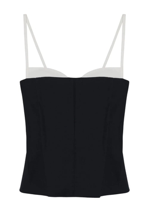 Simkhai sweetheart-neck top - Black
