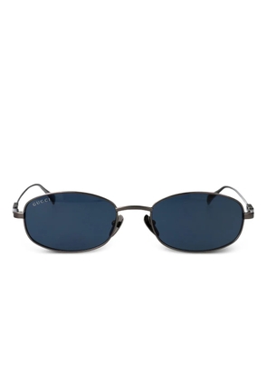 Gucci Eyewear oval-frame sunglasses - Silver