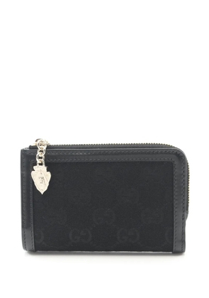 Gucci Pre-Owned 2020s GG canvas bi-fold wallet - Black