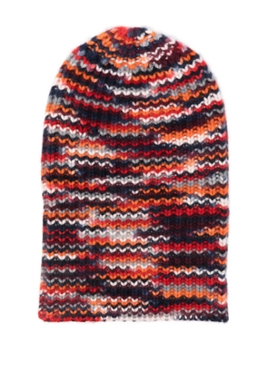 HURRAY cashmere beanie hat - Orange