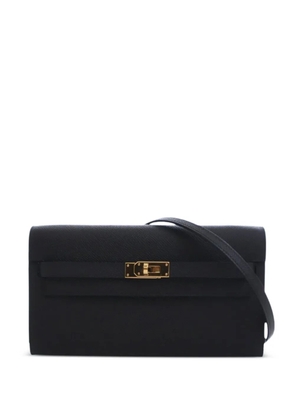 Hermès Pre-Owned 2025 Epsom Kelly To Go Wallet crossbody bag - Black