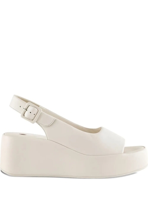 Hogl 65mm Loulou platform wedge sandals - White