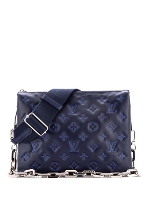 Louis Vuitton Pre-Owned Coussin Bag Monogram Embossed Lambskin PM crossbody bag - Blue