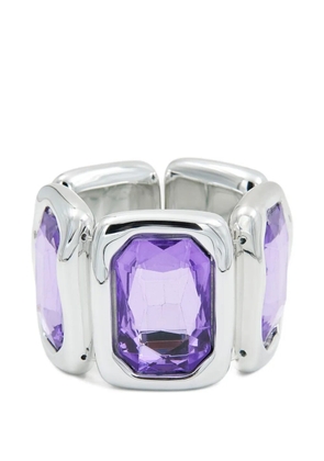 Essentiel Antwerp glass bracelet - Silver