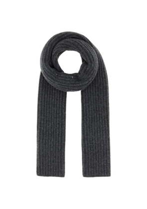 Maison Margiela ribbed scarf - Grey