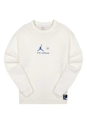 Jordan x Fragment long-sleeve sweatshirt - White