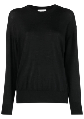 P.A.R.O.S.H. Maglia round-neck fine-ribbed jumper - Black