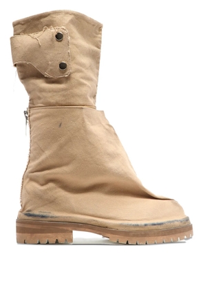 424 Dragonrider biker boots - Neutrals