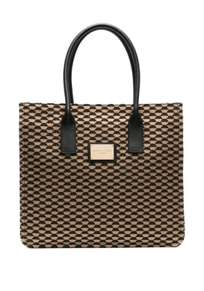 Roberto Festa Bruna jacquard tote bag - Black
