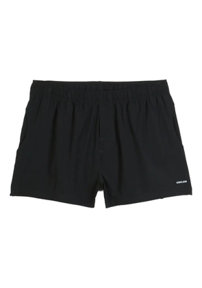 Osklen elastic-waistband pocket shorts - Black