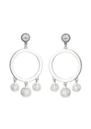 Cartier 2010s 18kt white gold Léger diamond earrings - Silver