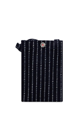 Human Made striped shoulder bag - Blue