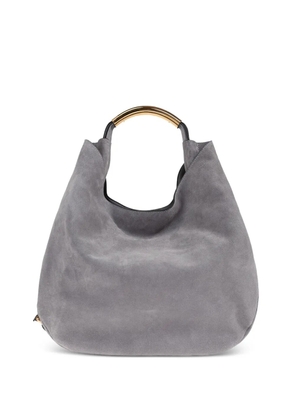 Moschino Handle Me ring handle shoulder bag - Grey