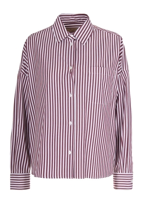Max Mara Daureo striped shirt - Red
